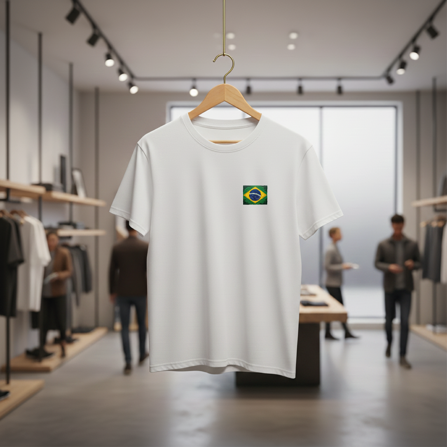 Camiseta manga curta A COPA CHEGOU - Pelé