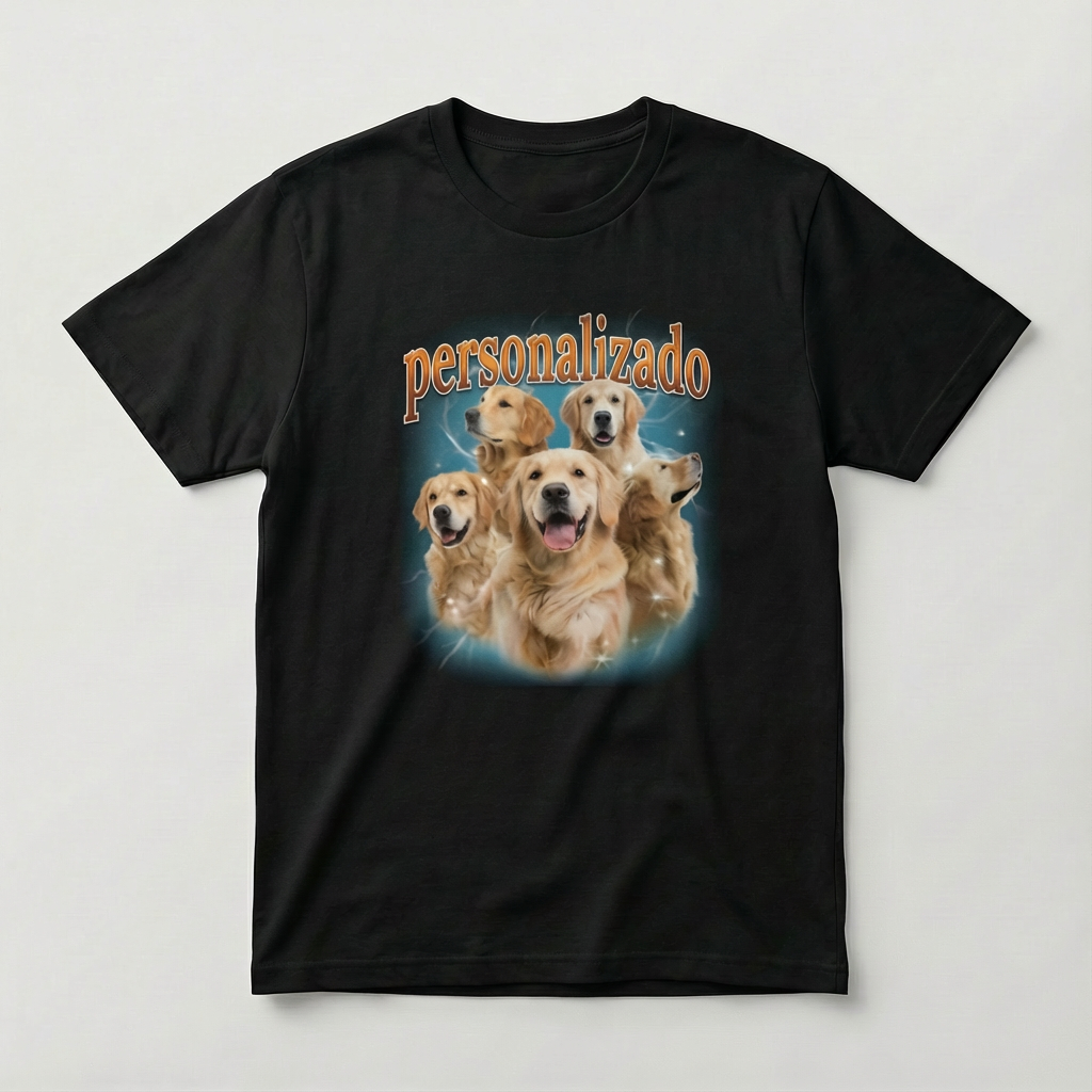 Camiseta regular premium PET Bootleg personalizada v1