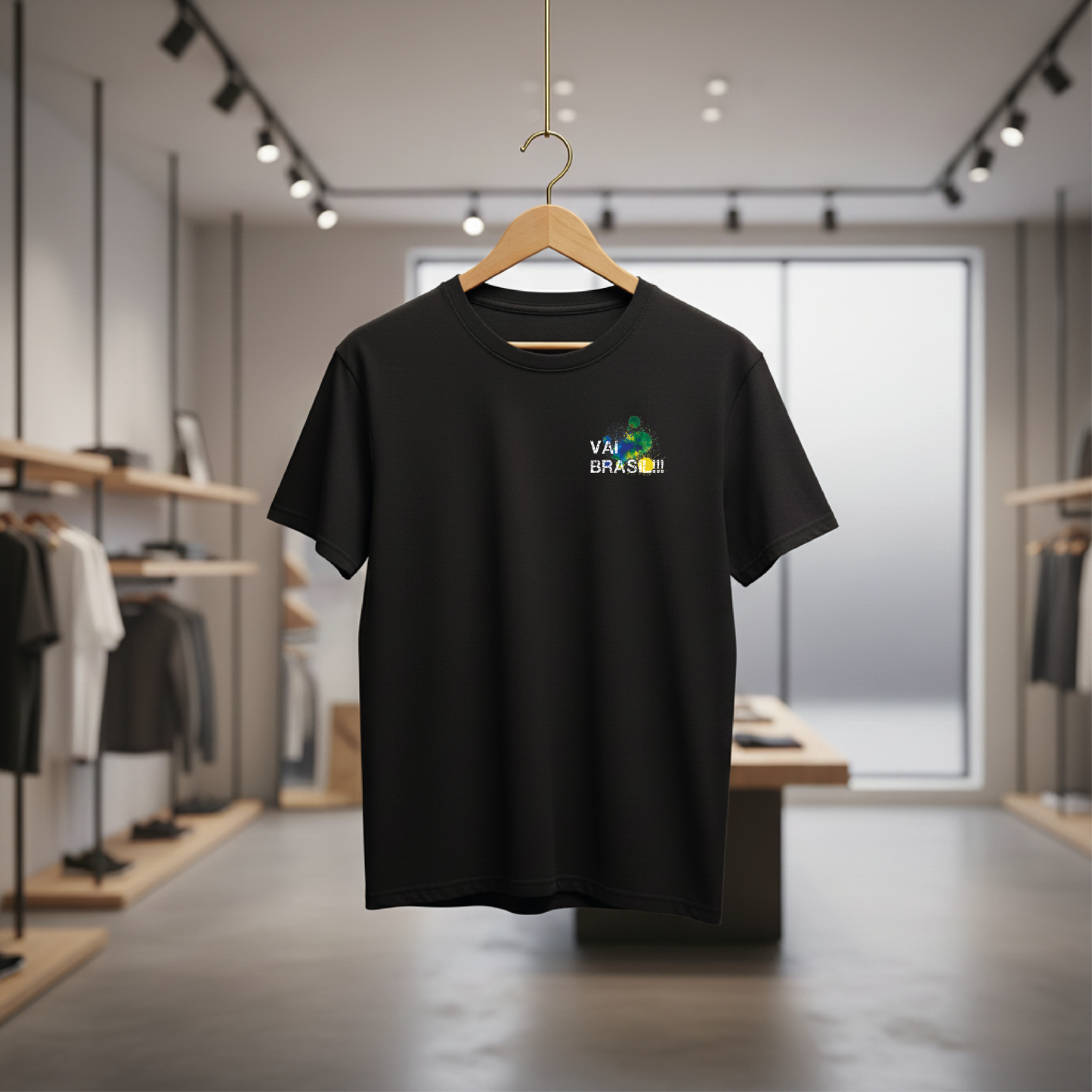 Camiseta manga curta A COPA CHEGOU - Cristo Redentor