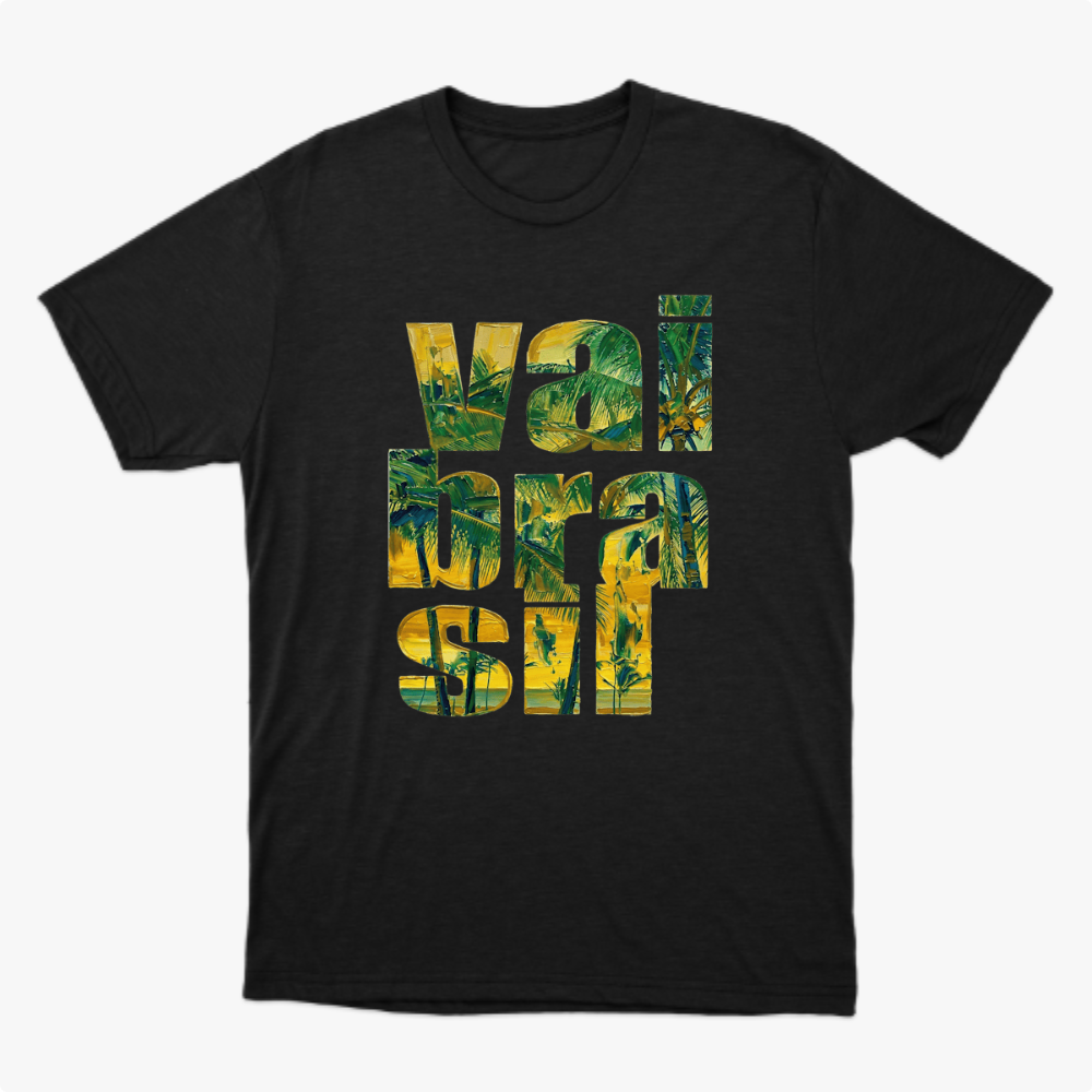 Camiseta manga curta A COPA CHEGOU - Vai Brasil 02_PB