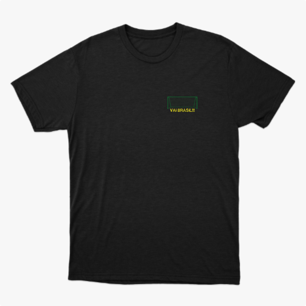Camiseta manga curta A COPA CHEGOU - Cristo Goleiro_PB