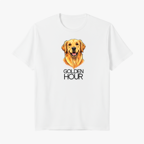 Camiseta Regular Premium "Golden Hour" (vertical)