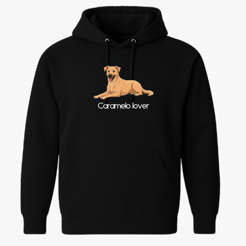 Moletom com Capuz “Caramelover (embaixo)”