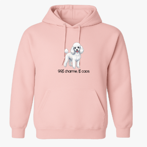 Moletom com Capuz “99 charme 1% caos (vertical)”