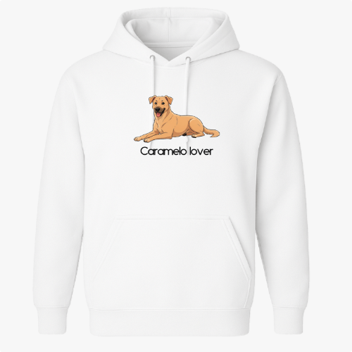 Moletom com Capuz “Caramelover (embaixo)”