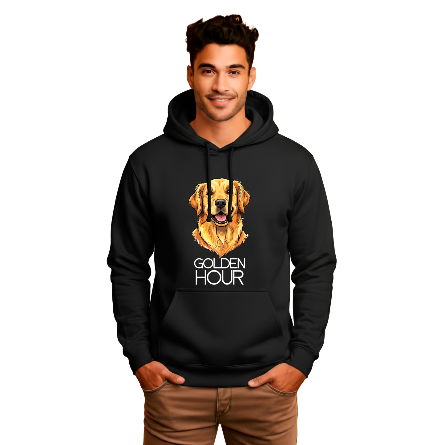 Moletom com Capuz “Golden Houser (vertical)”