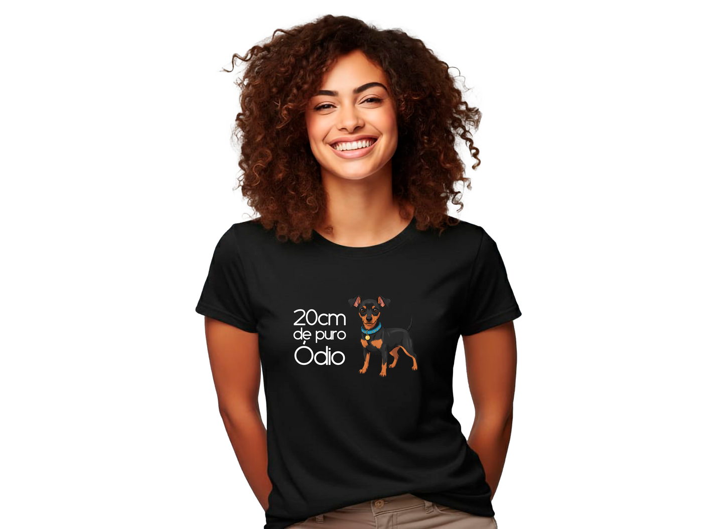 Camiseta Regular Premium "20cm de puro ódio" (horizontal)