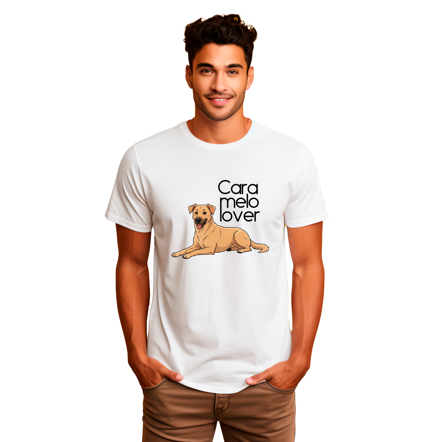 Camiseta Regular Premium "Caramelover" (vertical)