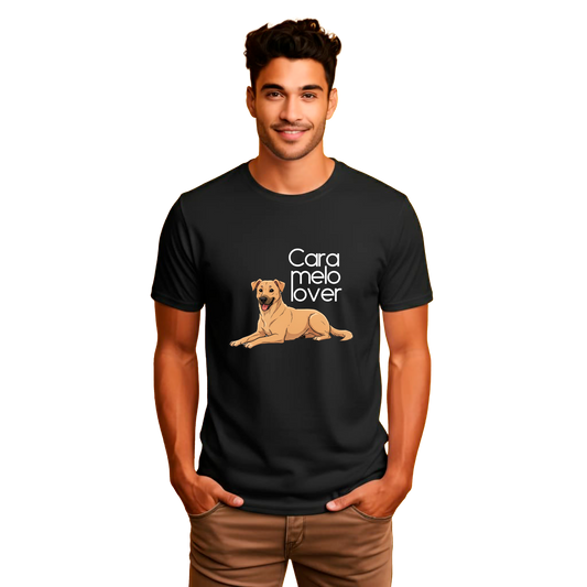 Camiseta Regular Premium "Caramelover" (vertical)