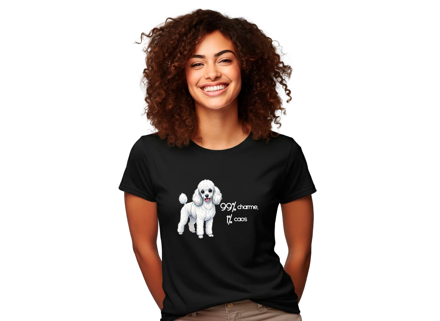 Camiseta Regular Premium "I love my hot dog" (horizontal)